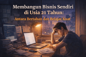 thumbnail Membangun Bisnis Sendiri di Usia 21 Tahun: Antara Bertahan dan Belajar Kuat